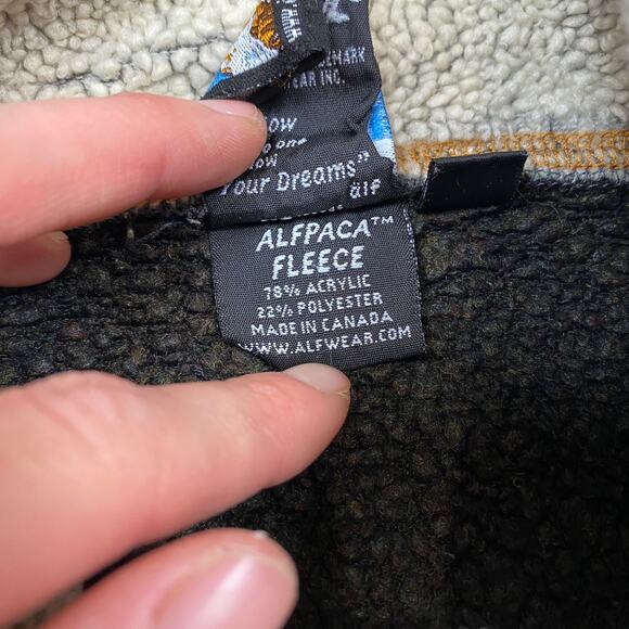 Kuhl Alpaca Fleece Acrylic 1/4 Zip Oversized Sweater Women's  L Gorpcore - Picture 8 of 11